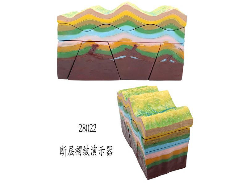 断层褶皱演示器