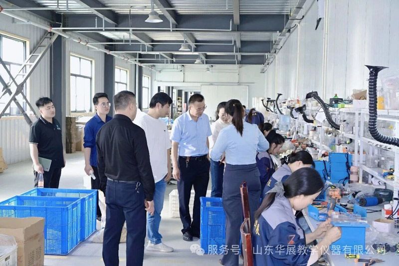深化产学研合作 共促创新发展——菏泽学院机电工程学院领导一行莅临我公司考察交流